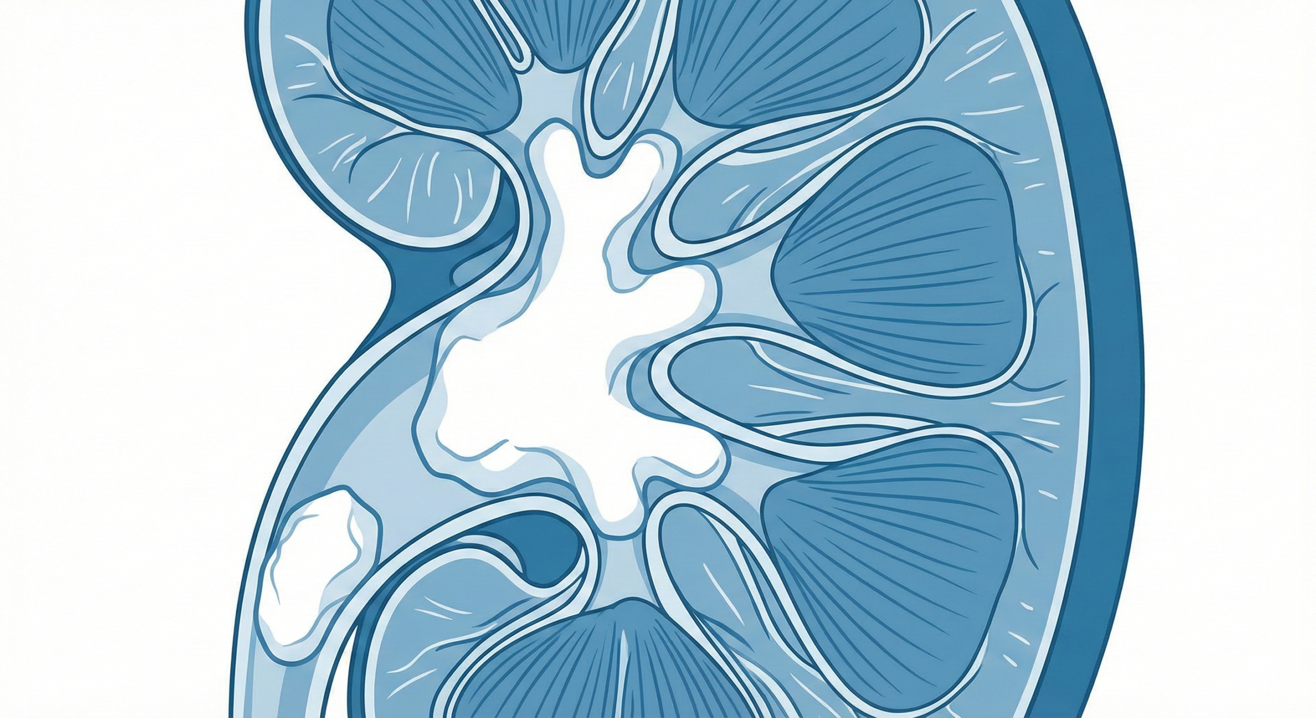 Staghorn Kidney Stone Illustration